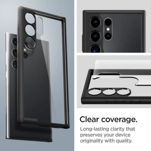 Kup Case Spigen Ultra Hybrid Samsung Galaxy S24 Ultra Matt Schwarz - SPN3232 - {ean13} - Sklep Home Screen