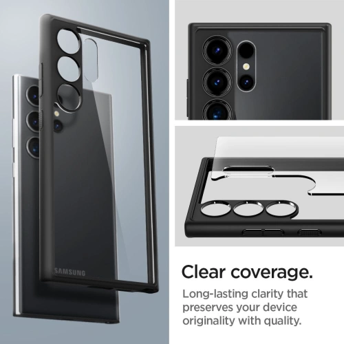 Kup Case Spigen Ultra Hybrid Samsung Galaxy S24 Ultra Matt Schwarz - SPN3232 - {ean13} - Sklep Home Screen