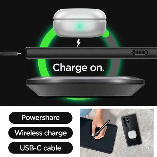 Kup Etui Spigen Ultra Hybrid Samsung Galaxy S24 Ultra matná černá - SPN3232 - {ean13} - Sklep Home Screen