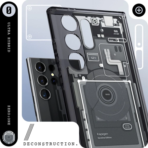 Kup Etui Spigen Ultra Hybrid Samsung Galaxy S24 Ultra Zero One - SPN3233 - {ean13} - Sklep Home Screen