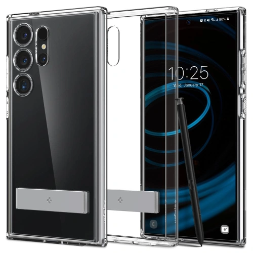 Kup Case Spigen Ultra Hybrid S Samsung Galaxy S24 Ultra Crystal Clear - SPN3234 - {ean13} - Sklep Home Screen