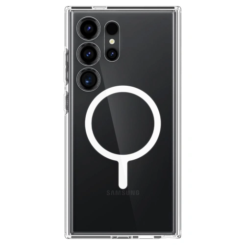 Kup Case Spigen Ultra Hybrid Onetap Ring MagSafe Samsung Galaxy S24 Ultra Weiß - SPN3235 - {ean13} - Sklep Home Screen
