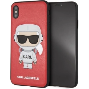 Kup Karl Lagerfeld KLHCI65KSCORE iPhone Xs Max hardcase czerwony/red Karl Space Cosmonaut - KLD048RED - {ean13} - Sklep Home Screen