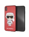 Karl Lagerfeld KLHCI65KSCORE iPhone Xs Max kemény tok piros/red Karl Space Cosmonaut