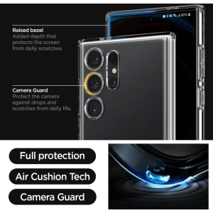 Kup Etui Spigen Ultra Hybrid S Samsung Galaxy S24 Ultra Crystal Clear - SPN3234 - {ean13} - Sklep Home Screen