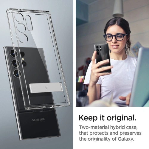 Kup Case Spigen Ultra Hybrid S Samsung Galaxy S24 Ultra Crystal Clear - SPN3234 - {ean13} - Sklep Home Screen