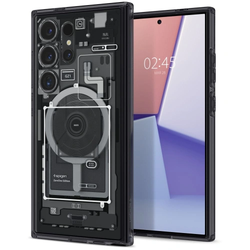 Kup Case Spigen Ultra Hybrid Onetap Ring MagSafe Samsung Galaxy S24 Ultra Zero One - SPN3236 - {ean13} - Sklep Home Screen