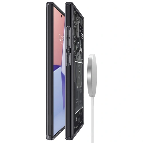 Kup Case Spigen Ultra Hybrid Onetap Ring MagSafe Samsung Galaxy S24 Ultra Zero One - SPN3236 - {ean13} - Sklep Home Screen