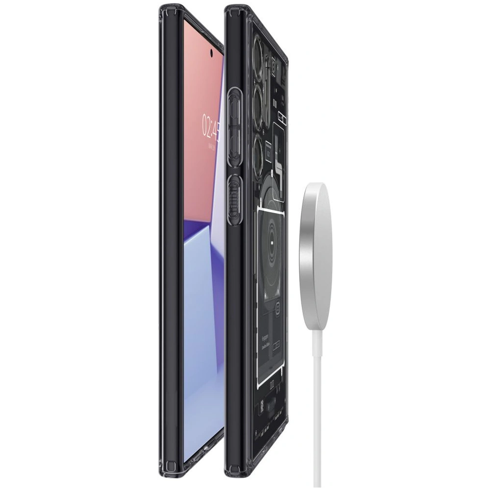 Etui Spigen Ultra Hybrid Onetap Ring MagSafe Samsung Galaxy S24 Ultra Zero One