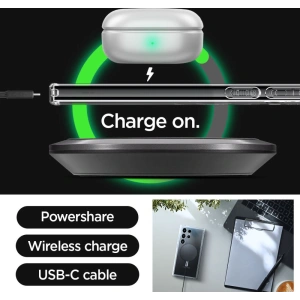 Kup Etui Spigen Ultra Hybrid Onetap Ring MagSafe Samsung Galaxy S24 Ultra Bílá - SPN3235 - {ean13} - Sklep Home Screen