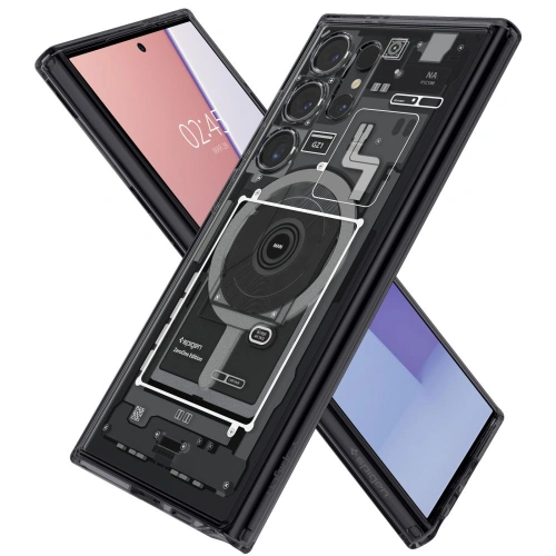 Kup Etui Spigen Ultra Hybrid Onetap Ring MagSafe Samsung Galaxy S24 Ultra Zero One - SPN3236 - {ean13} - Sklep Home Screen