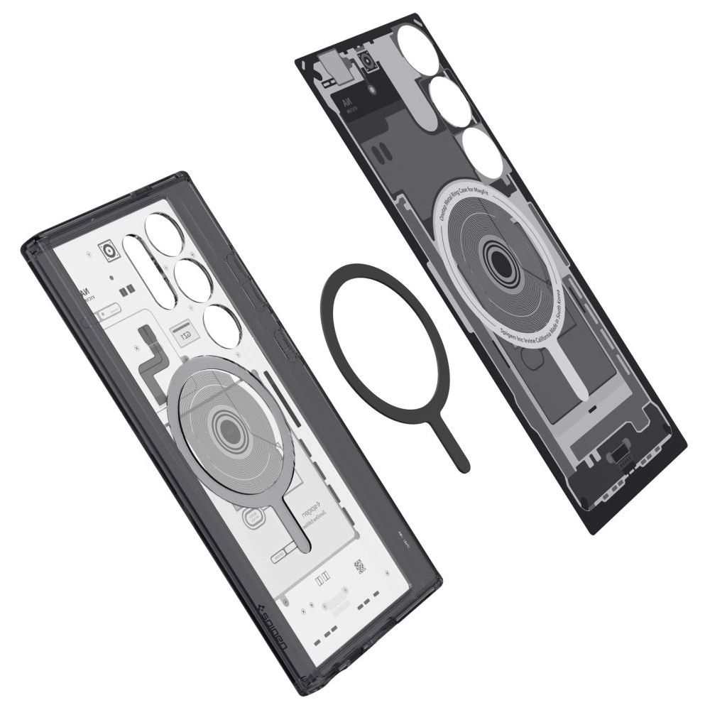 Etui Spigen Ultra Hybrid Onetap Ring MagSafe Samsung Galaxy S24 Ultra Zero One