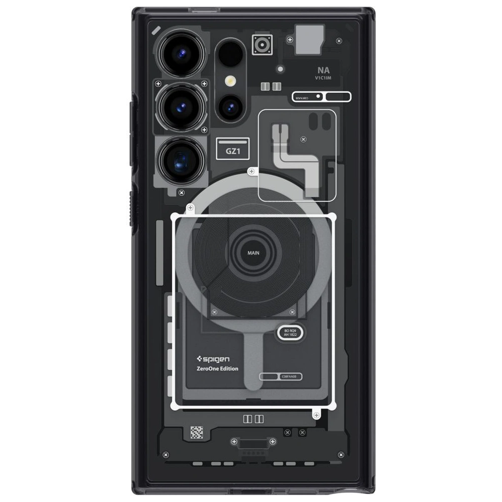 Etui Spigen Ultra Hybrid Onetap Ring MagSafe Samsung Galaxy S24 Ultra Zero One