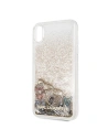 Kup Karl Lagerfeld KLHCI65KSICGO iPhone Xs Max aurie/gold carcasă rigidă Iconic Liquid Glitter - KLD049GLD - {ean13} - Sklep Home Screen