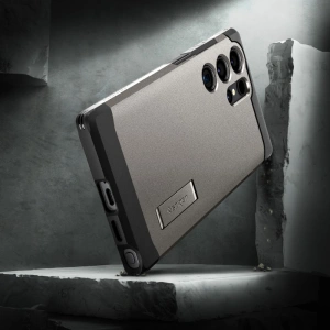 Kup Etui Spigen Tough Armor Samsung Galaxy S24 Ultra Fegyverfém - SPN3238 - {ean13} - Sklep Home Screen