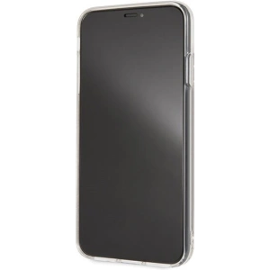 Karl Lagerfeld KLHCI65KSICGO iPhone Xs Max zlatý/gold tvrdý kryt Iconic Liquid Glitter