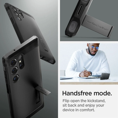 Kup Case Spigen Tough Armor Samsung Galaxy S24 Ultra Schwarz - SPN3239 - {ean13} - Sklep Home Screen