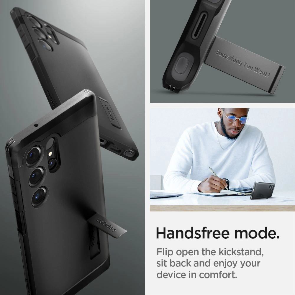 Etui Spigen Tough Armor Samsung Galaxy S24 Ultra Black