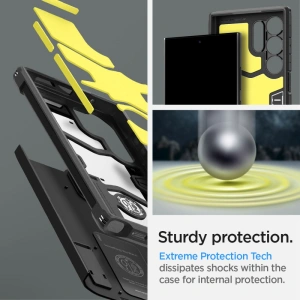 Kup Case Spigen Tough Armor Samsung Galaxy S24 Ultra Schwarz - SPN3239 - {ean13} - Sklep Home Screen