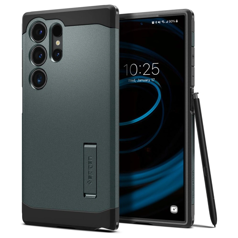 Etui Spigen Tough Armor Samsung Galaxy S24 Ultra Abyss Green