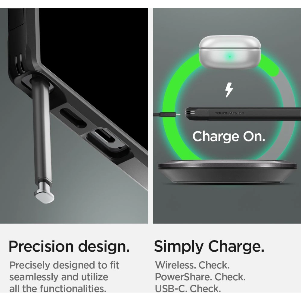 Etui Spigen Tough Armor Samsung Galaxy S24 Ultra Black