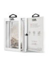 Kup Karl Lagerfeld KLHCI65KSICGO iPhone Xs Max aurie/gold carcasă rigidă Iconic Liquid Glitter - KLD049GLD - {ean13} - Sklep Home Screen