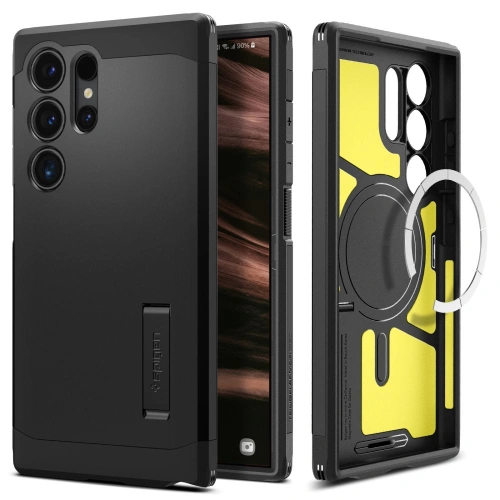 Kup Case Spigen Tough Armor MagSafe Samsung Galaxy S24 Ultra Schwarz - SPN3241 - {ean13} - Sklep Home Screen