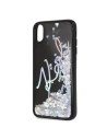 Kup Karl Lagerfeld KLHCI65KSIGMU iPhone Xs Max czarny/black hard case Signature Liquid Glitter Sequins - KLD050BLK - {ean13} - Sklep Home Screen