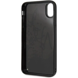 Kup Karl Lagerfeld KLHCI65KSIGMU iPhone Xs Max czarny/black hard case Signature Liquid Glitter Sequins - KLD050BLK - {ean13} - Sklep Home Screen