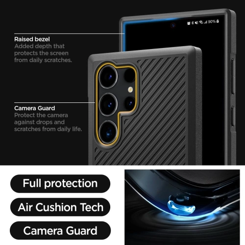Buy Spigen Core Armor Samsung Galaxy S24 Ultra Matte Black - SPN3242 - {ean13} - Home Screen Store Europe