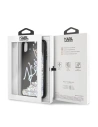 Kup Karl Lagerfeld KLHCI65KSIGMU iPhone Xs Max czarny/black hard case Signature Liquid Glitter Sequins - KLD050BLK - {ean13} - Sklep Home Screen