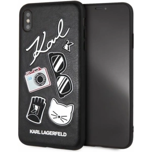 Karl Lagerfeld KLHCI65PIN iPhone Xs Max hardcase black Pins