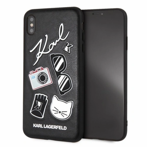 Kup Karl Lagerfeld KLHCI65PIN iPhone Xs Max keménytok fekete/black Pins - KLD052BLK - {ean13} - Sklep Home Screen
