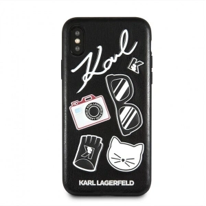 Kup Karl Lagerfeld KLHCI65PIN iPhone Xs Max hardcase czarny/black Pins - KLD052BLK - {ean13} - Sklep Home Screen