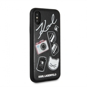 Kup Karl Lagerfeld KLHCI65PIN iPhone Xs Max hardcase czarny/black Pins - KLD052BLK - {ean13} - Sklep Home Screen