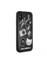 Kup Karl Lagerfeld KLHCI65PIN hardcase pentru iPhone Xs Max negru/black Pins - KLD052BLK - {ean13} - Sklep Home Screen