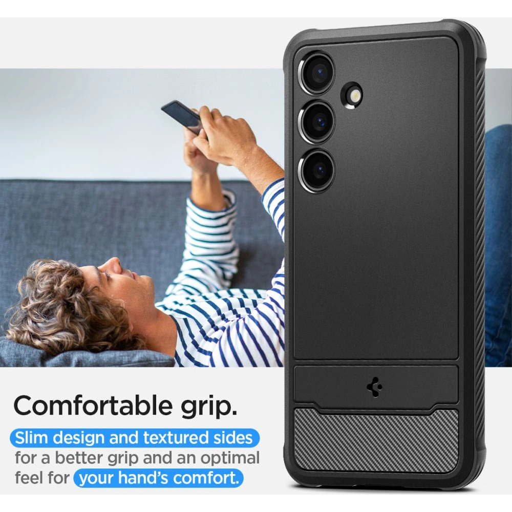 Etui Spigen Rugged Armor Samsung Galaxy S24+ Plus Matte Black