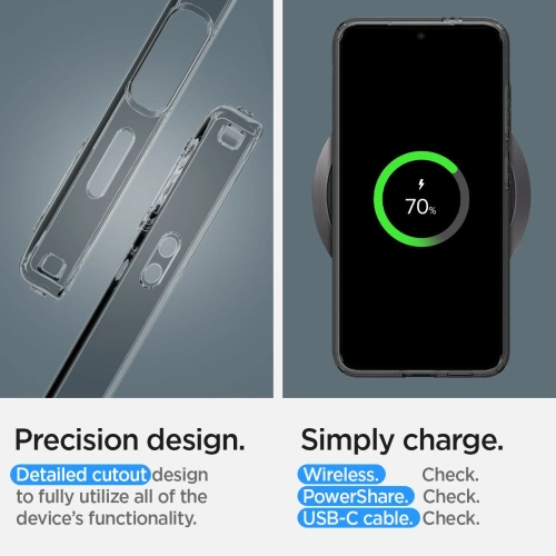 Kup Case Spigen Liquid Crystal Samsung Galaxy S24+ Plus Space Crystal - SPN3251 - {ean13} - Sklep Home Screen