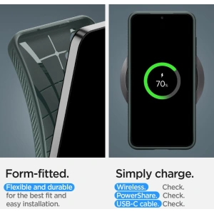 Buy Spigen Liquid Air Samsung Galaxy S24+ Plus Abyss Green - SPN3250 - {ean13} - Home Screen Store Europe