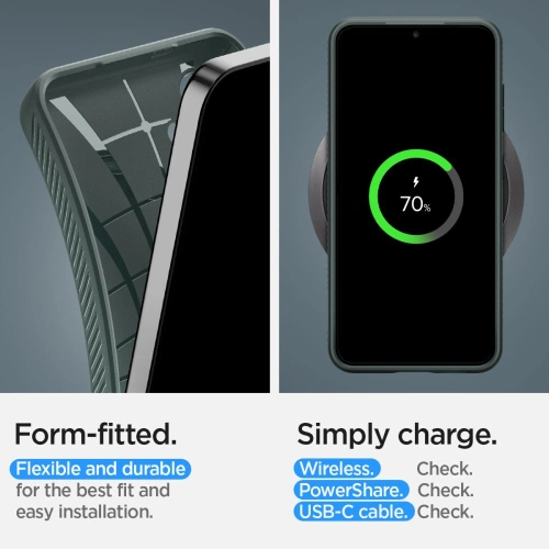 Kup Spigen Samsung Husă Liquid Air Galaxy S24+ Plus Abyss Green - SPN3250 - {ean13} - Sklep Home Screen