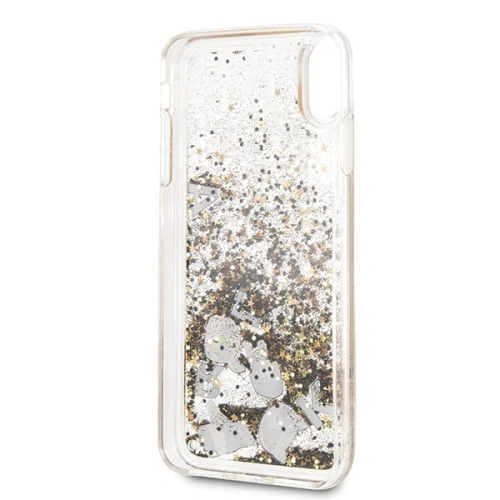 Kup Karl Lagerfeld KLHCI65ROGO iPhone Xs Max fekete-arany/hard case csillogó - KLD053BLKGLD - {ean13} - Sklep Home Screen