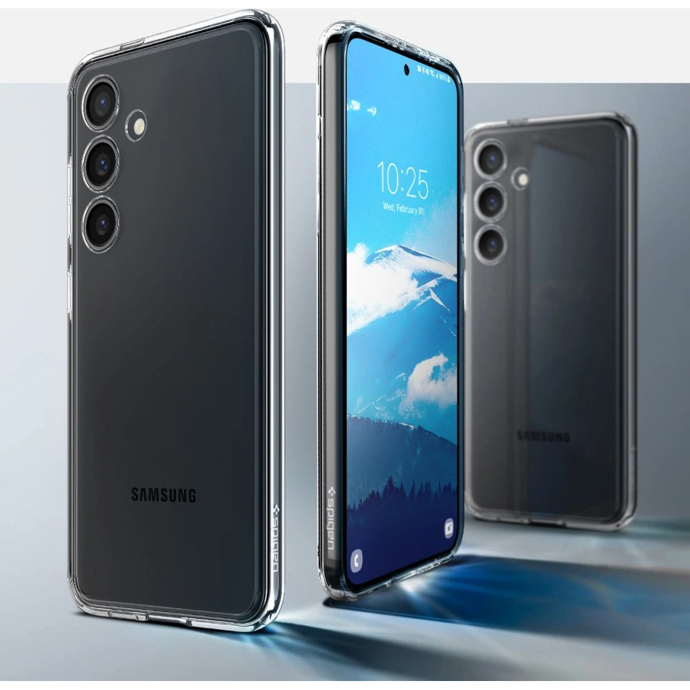 Etui Spigen Ultra Hybrid Samsung Galaxy S24+ Plus Crystal Clear