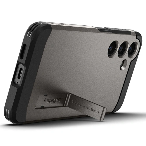 Kup Case Spigen Tough Armor Samsung Galaxy S24+ Plus Gunmetal - SPN3255 - {ean13} - Sklep Home Screen
