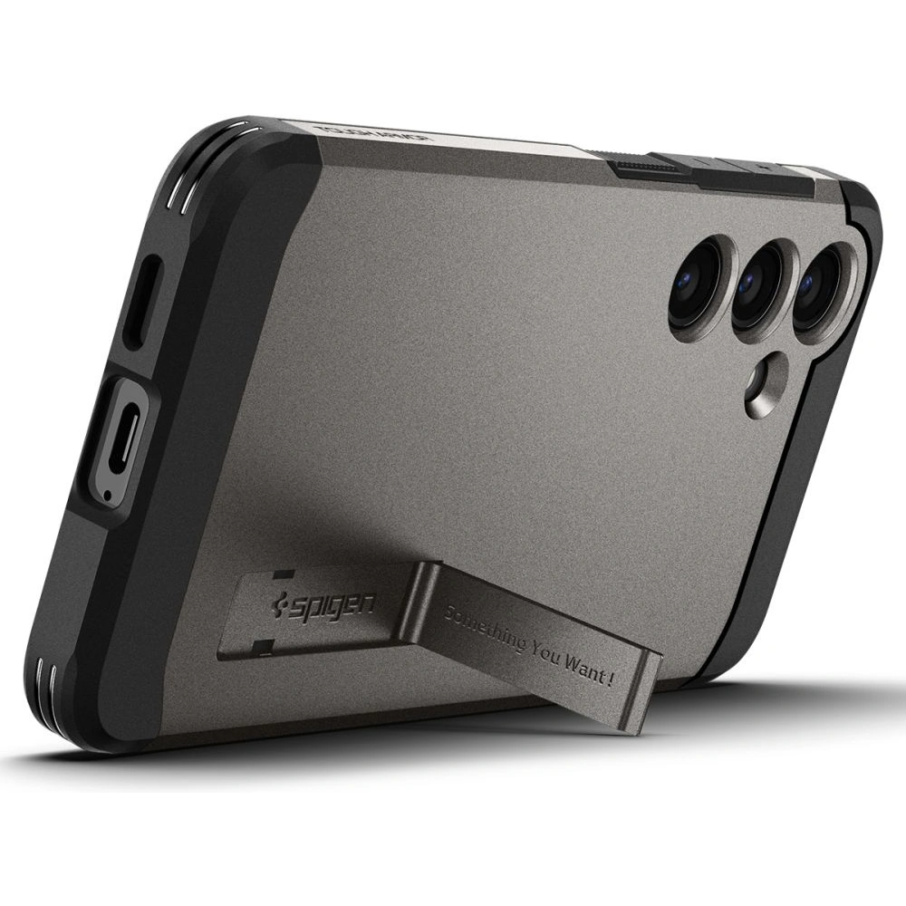 Etui Spigen Tough Armor Samsung Galaxy S24+ Plus Gunmetal