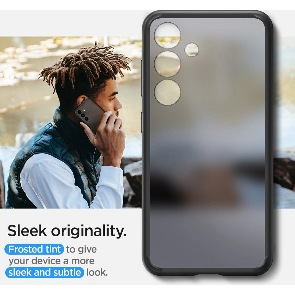 Etui Spigen Ultra Hybrid Samsung Galaxy S24+ Plus Frost Black