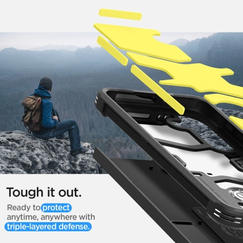 Kup Etui Spigen Tough Armor Samsung Galaxy S24+ Plus Black - SPN3256 - {ean13} - Sklep Home Screen