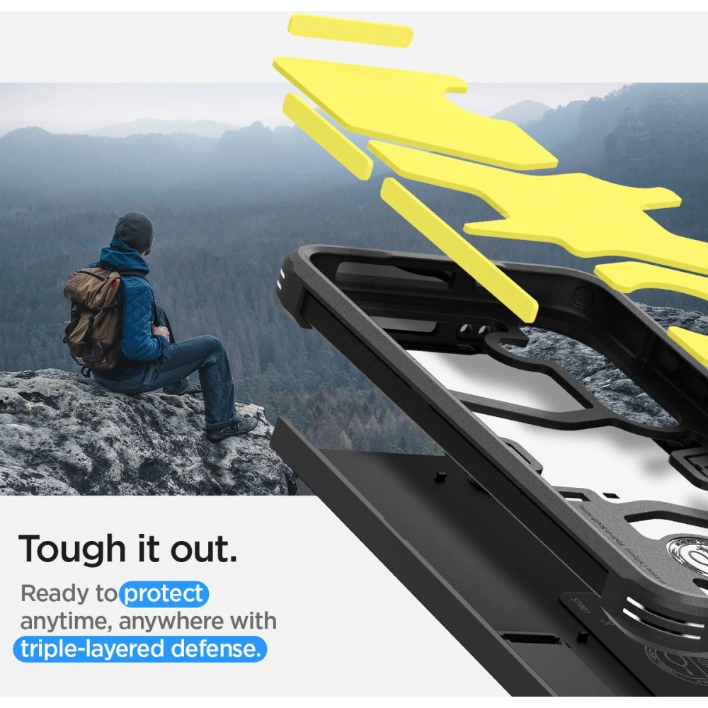 Etui Spigen Tough Armor Samsung Galaxy S24+ Plus Black