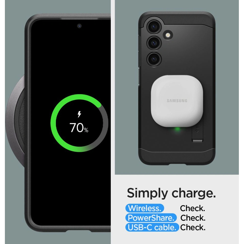 Etui Spigen Tough Armor Samsung Galaxy S24+ Plus Black