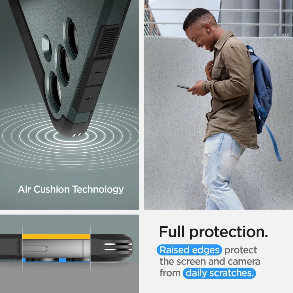 Etui Spigen Tough Armor Samsung Galaxy S24+ Plus Abyss Green