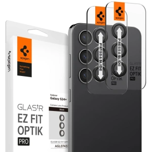 Kup Spigen Samsung Sticlă dură pentru cameră Optik.tr ez Fit Camera Protector Galaxy S24+ Plus Negru [2 PACK] - SPN3265 - {ean13} - Sklep Home Screen